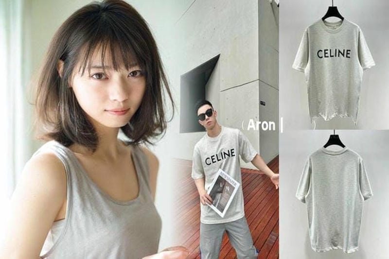 セリーヌTシャツで作るモード系コーディネート