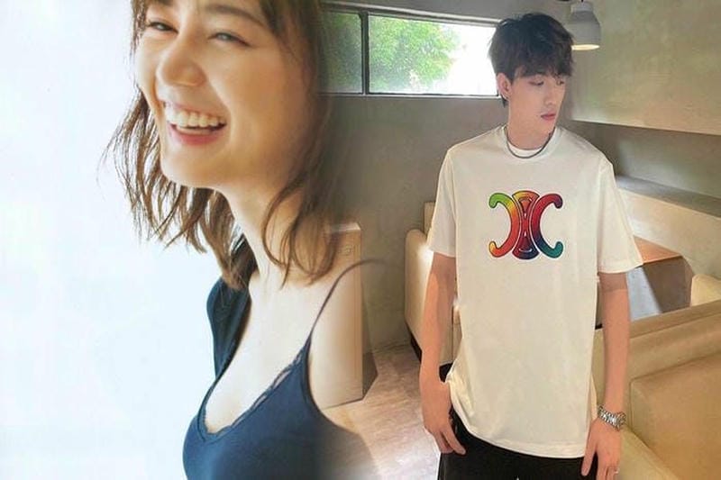 セリーヌTシャツとスニーカーの相性抜群コーディネート