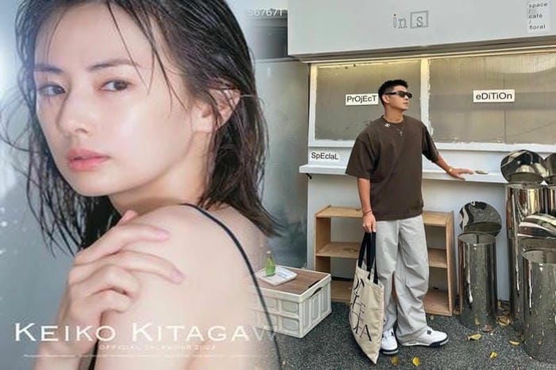 シャネルTシャツとジュエリーのコーディネート