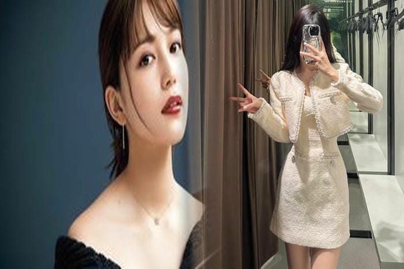 アギネス・ディーン、ニット×ストレートパンツにChanel（シャネル）のコートを羽織った秋コーデ★