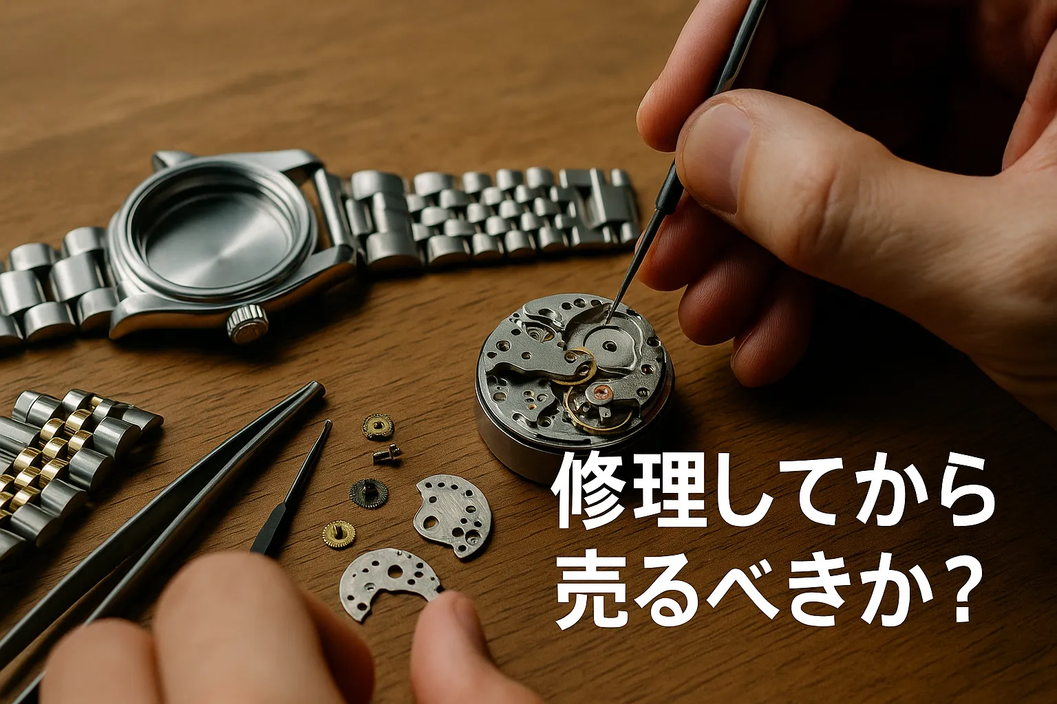 3.修理してから売るべきか？修理費と査定額の損得.webp
