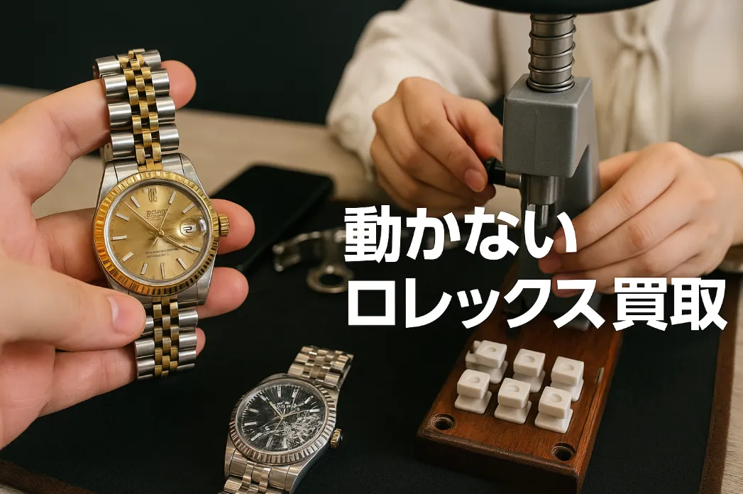 動かないロレックス 買取.webp
