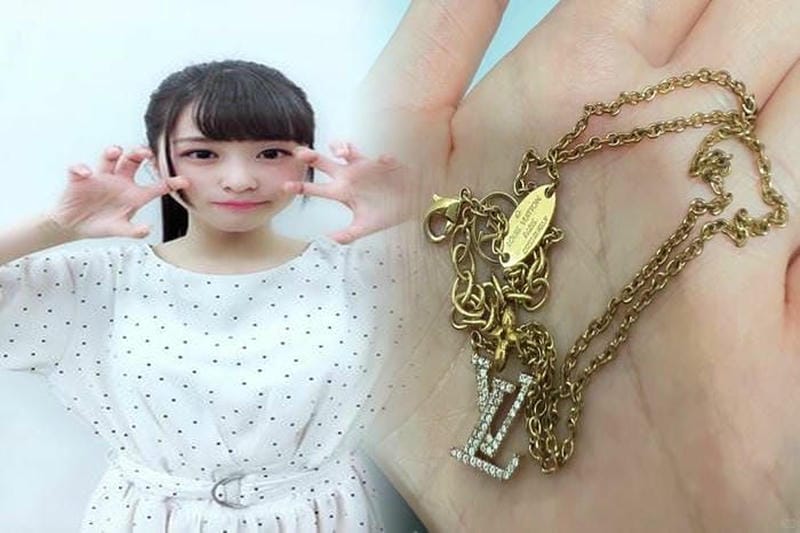 ヴィトン ネックレス シルバー