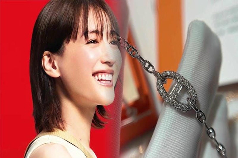 完売人気☆上品◆HERMES◆ペンダント ネックレス　スウィフトカーフスキン