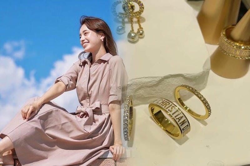dior パールピアスで春夏のコーディネートを華やかに