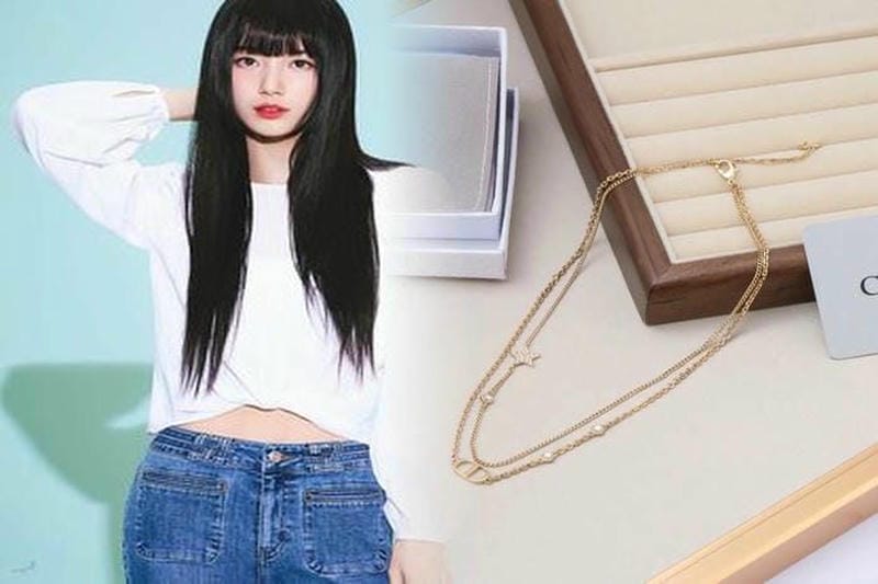 dior ネックレス ゴールド