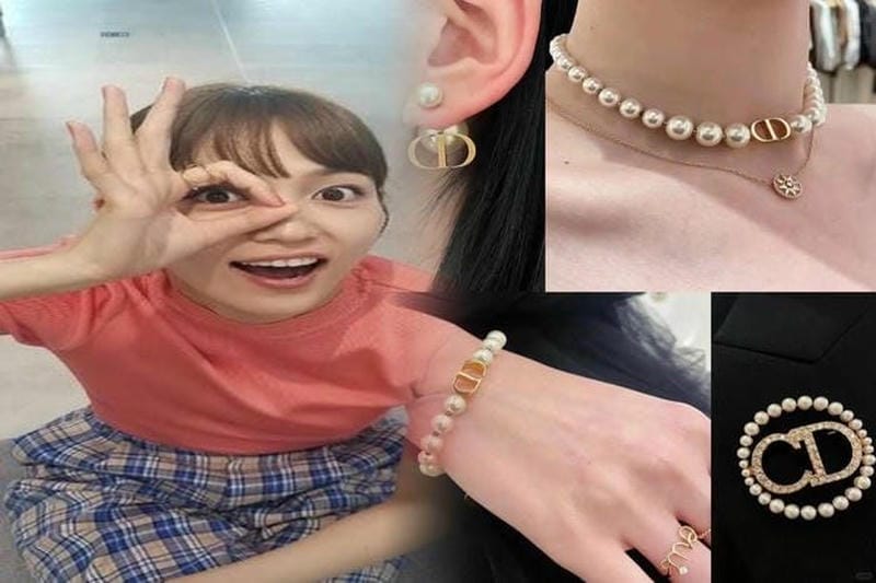 dior ネックレス ゴールド
