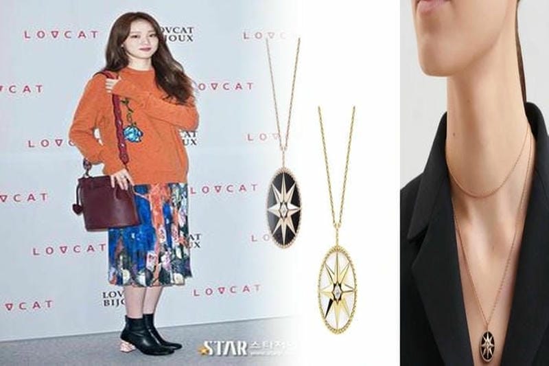 首もとに自信をくれる【DIOR】のパールネックレス