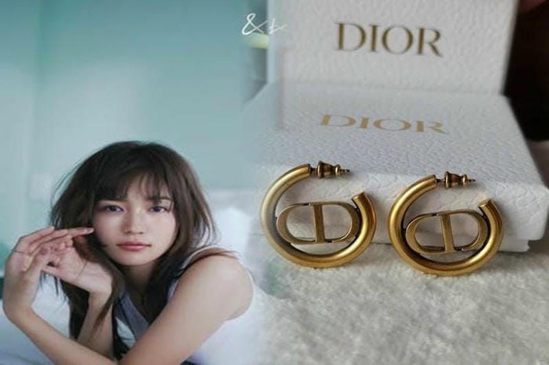 dior パールピアスで春夏のコーディネートを華やかに