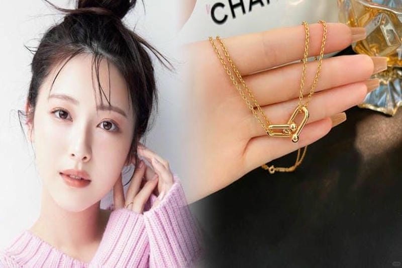 ピンク ゴールド ティファニー ネックレス