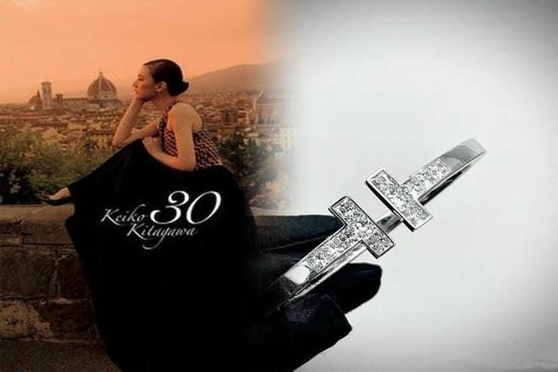 ティファニー スマイル ネックレス ダイヤ