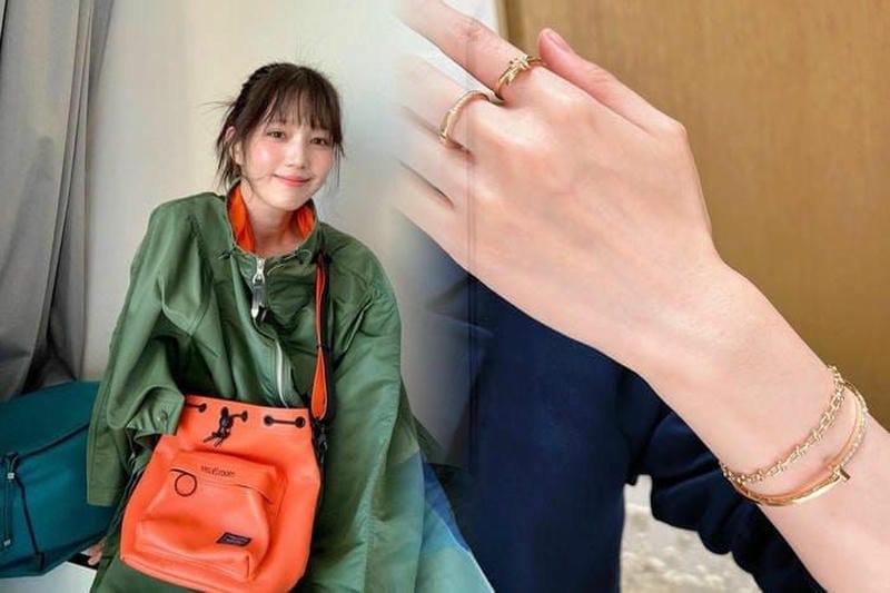 ティファニー ネックレス 重ね 付け