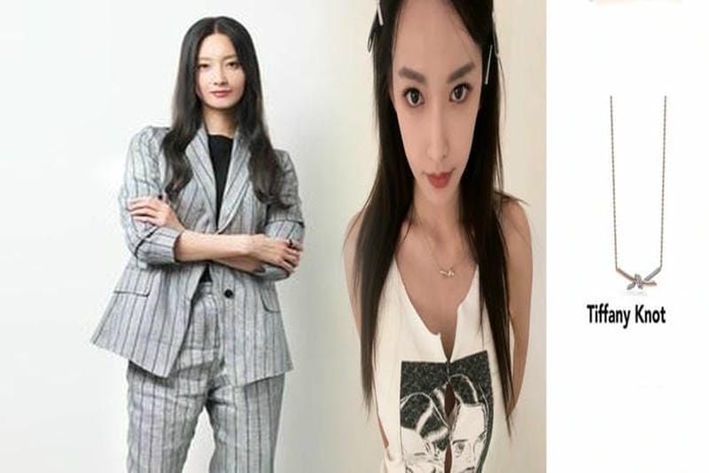 アクア マリン ネックレス ティファニー