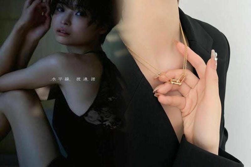 ティファニー アクア マリン ネックレス