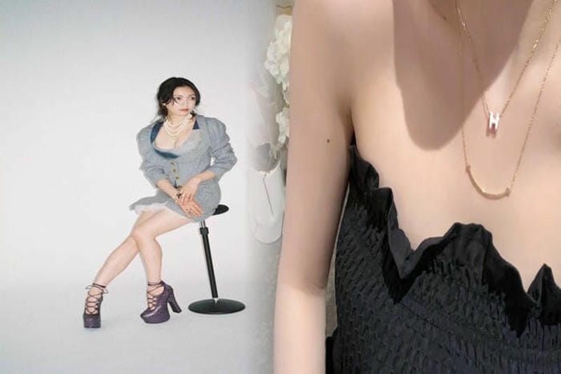 ティファニー ネックレス スマイル ダイヤ