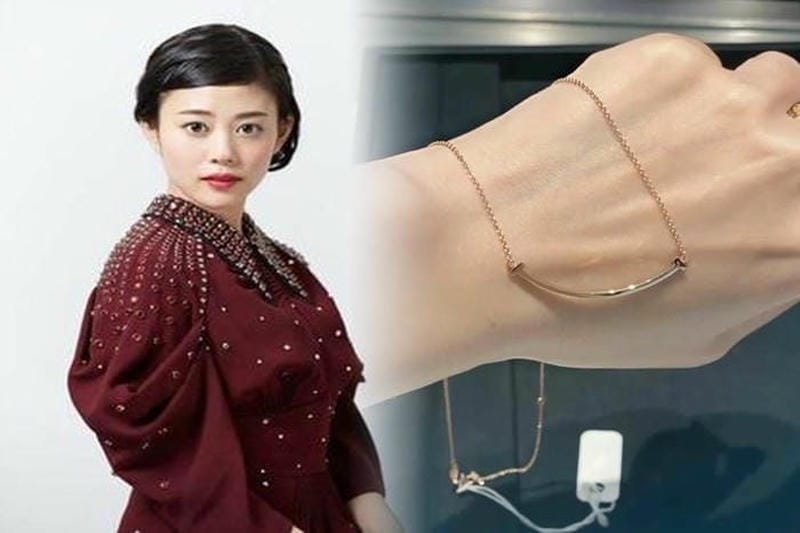 ティファニー ピンク ゴールド ネックレス