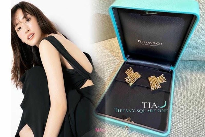 ティファニー ビーン ネックレス ゴールド