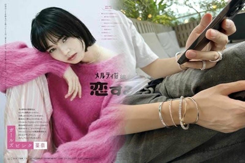 ティファニー ピンク ダイヤモンド ネックレス