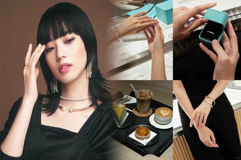 武井 咲 ティファニー アクセサリー