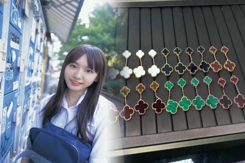 アルハンブラ ピアスの選び方：ダイヤとオニキスの違い