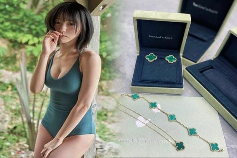 お洒落で可愛い ヴァンクリ ペンダント ネックレス Van Cleef & Arpels