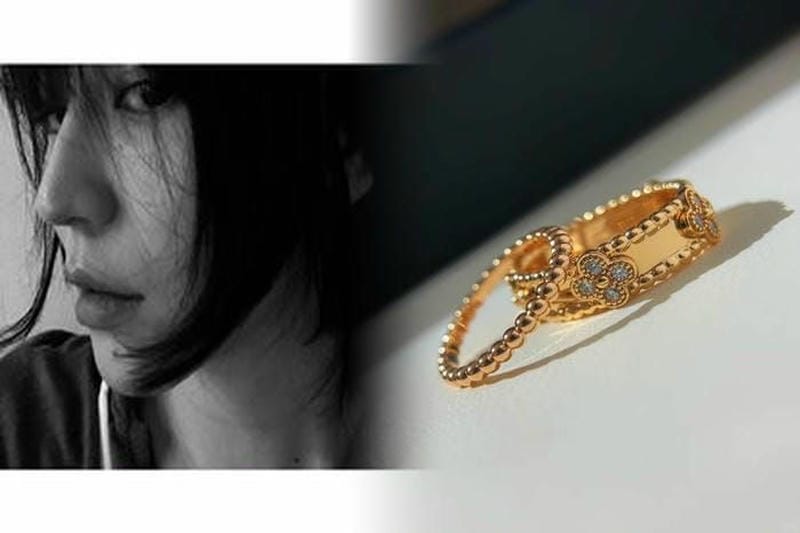 ★日本!!人気！VanCleef&Arpels リング ペルレ スウィートクローバー ダイヤ