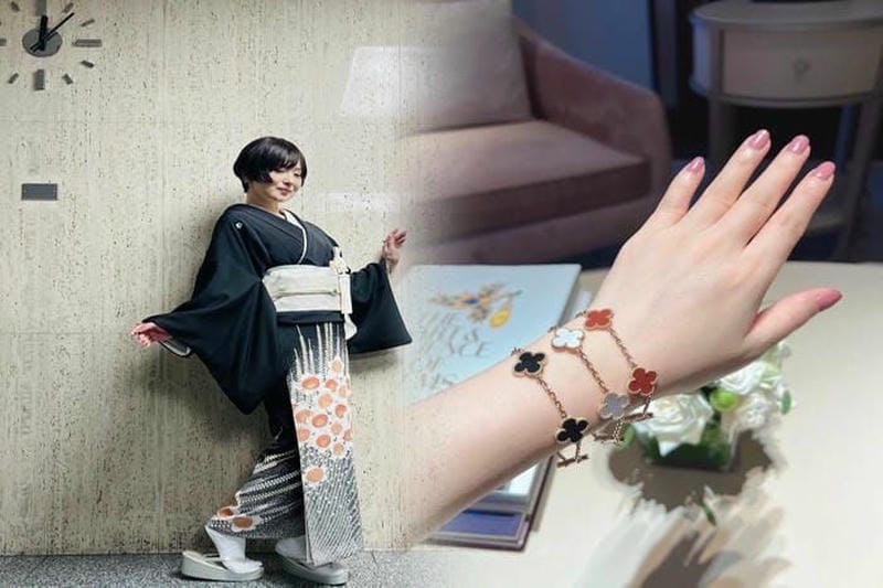 お洒落で可愛い ヴァンクリ ペンダント ネックレス Van Cleef & Arpels