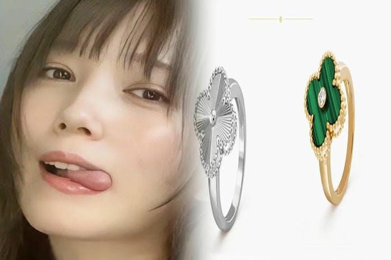 ヴァン クリーフ＆アーペル「アルハンブラ」ギヨシェ彫りホワイトゴールドのネックレスやブレスレット