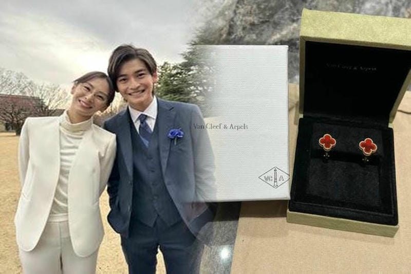 ヴァンクリーフのピアスで彩る春夏ファッション