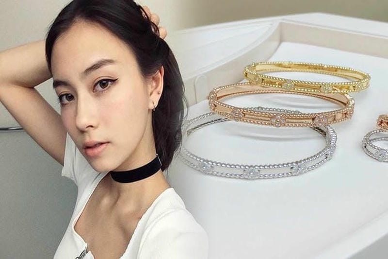 高級ブランド【Van Cleef&Arpels】ラッキー アルハンブラ イヤリング/ピアス