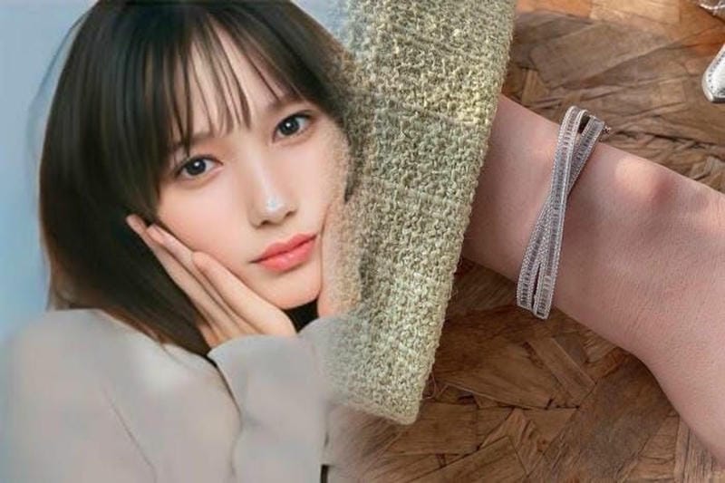 最旬の軽やかドレスアップは「ハリー・ウィンストン」のダイヤモンドを優美に重ねて