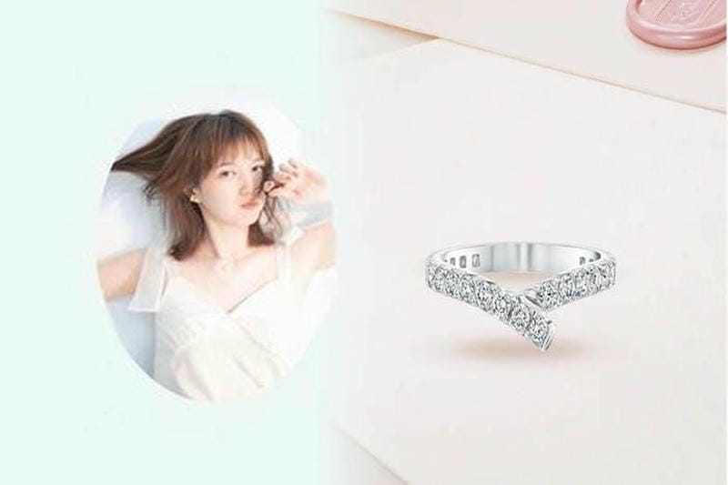 結婚指輪 ハリーウィンストン ダイヤなし