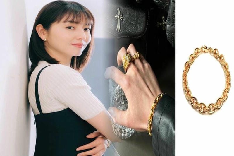 クロムハーツ ペーパーチェーンブレスレット