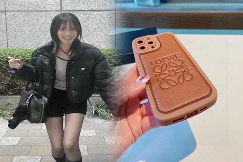 ロエベ アナグラムレザーブレスレット