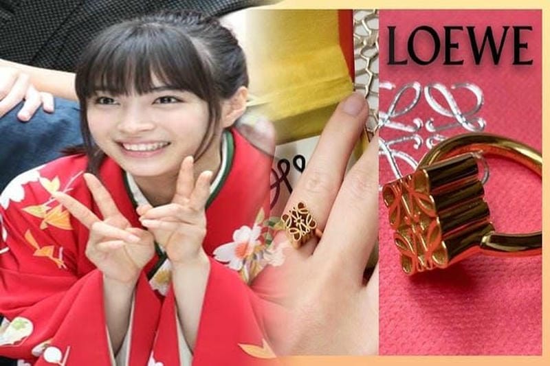 ロエベ ドロー ストリング ポーチ