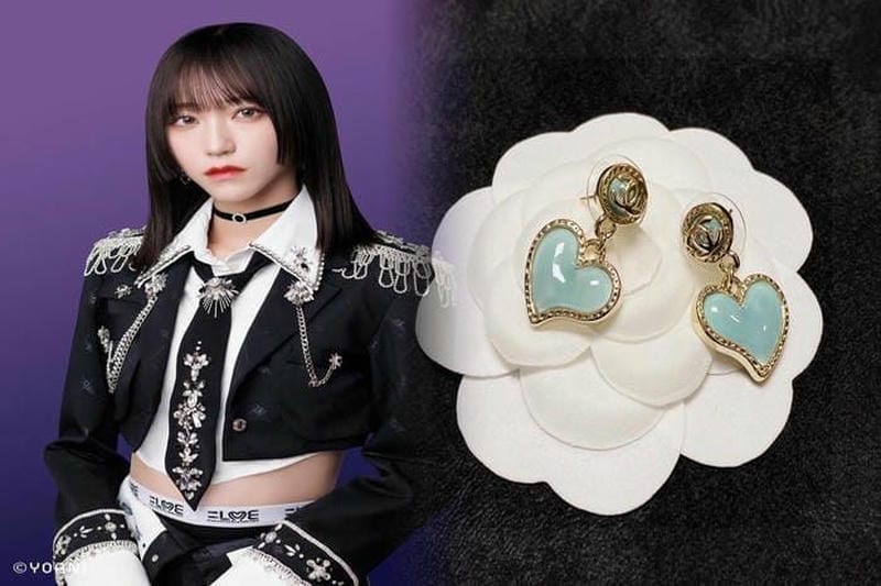 シャネル風ピアスのハンドメイドレシピ