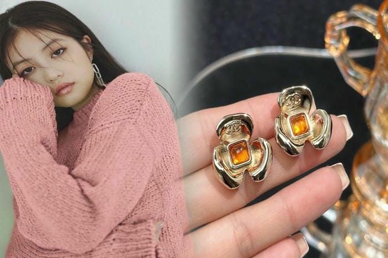 シャネル風ピアスをハンドメイドで楽しむ