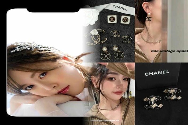 シャネル風ピアス 激安