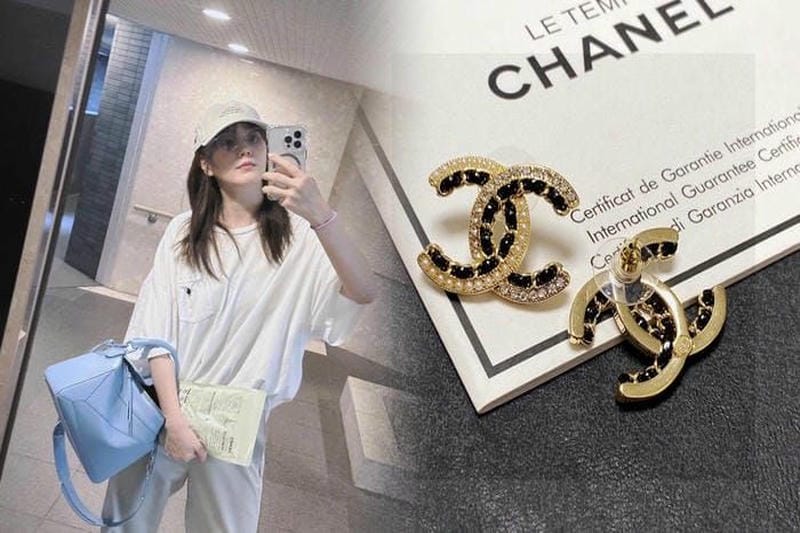 chanel ピアス ココ マーク