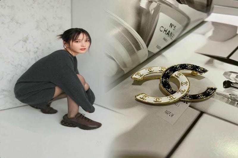 シャネル イヤリング シルバー