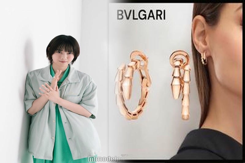 ブルガリのジュエリーを纏った女優 小雪が京都で開催されたブルガリのイベントに登場