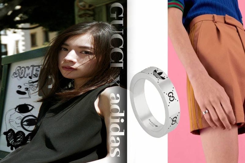 グッチ 指輪 ピンク ゴールド