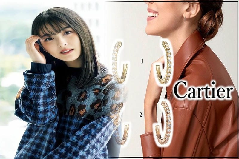 カルティエ トリニティ ネックレス 芸能人