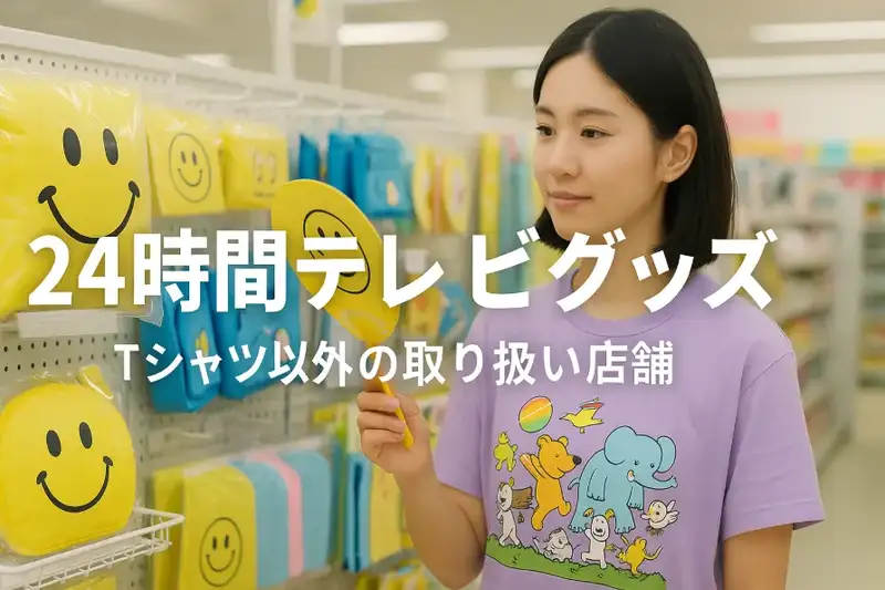 5.24時間テレビグッズ｜Tシャツ以外の取扱い店舗.webp