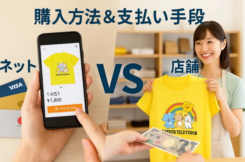 5. 購入方法＆支払い手段｜ネットと店舗の違い.webp
