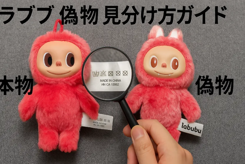 4. 偽物に注意！ラブブ 偽物 見分け方ガイド.webp