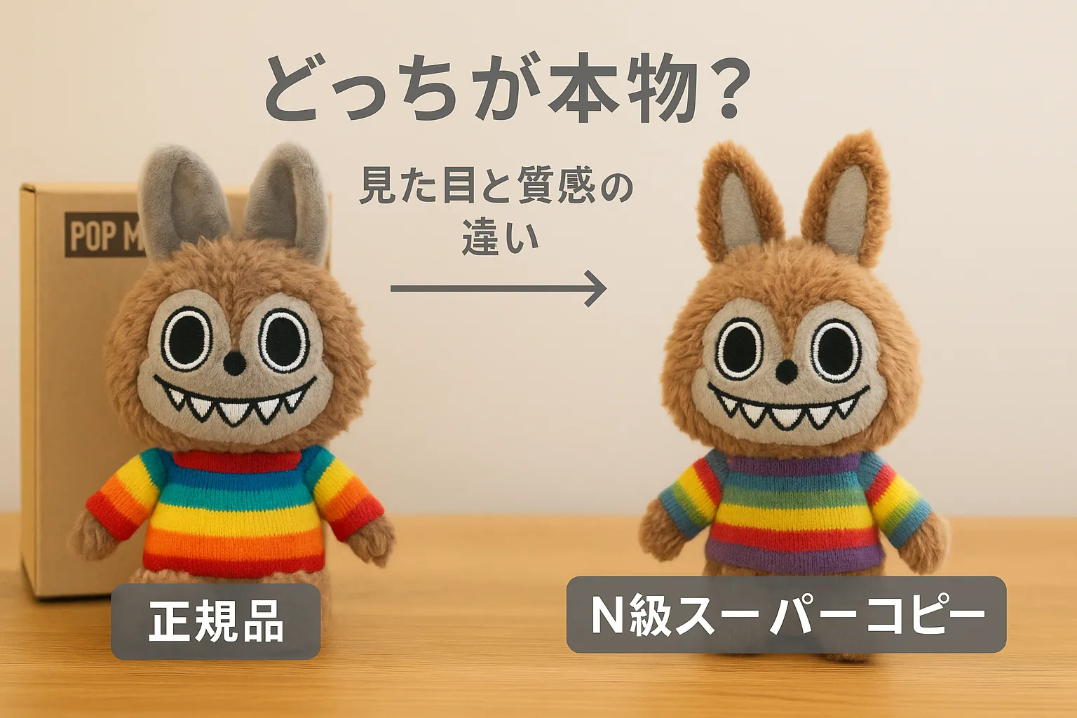見た目・品質の違いは？｜正規品とスーパーコピーの比較.webp