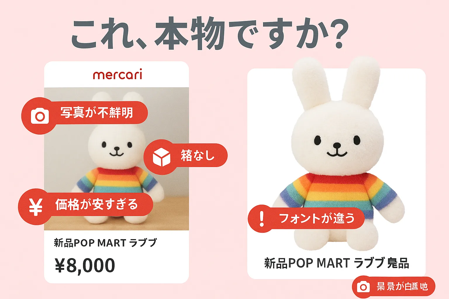 メルカリや通販での見分け方｜バレる偽物の特徴まとめ.webp