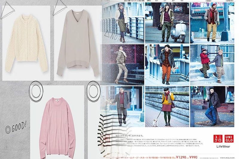 ユニクロ u タートルネック t コーデ