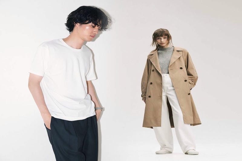 uniqlo コーディネート 日記 加工